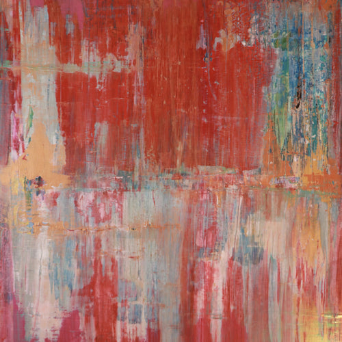 Rose Field Esperanza by Sergio Llanes, Acrylic on Canvas