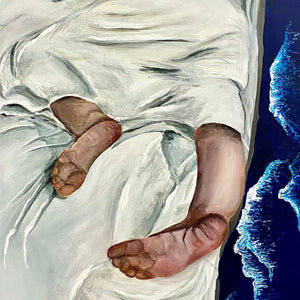 "Sapped" by Shelley Shamah, Acrylic on Canvas