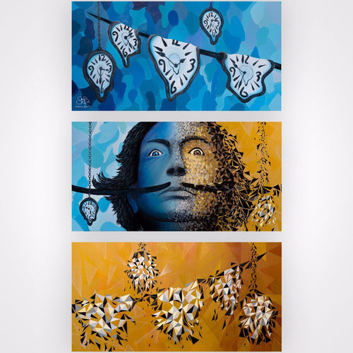 Dali By Sabrina Beretta, Acrylic On Canvas