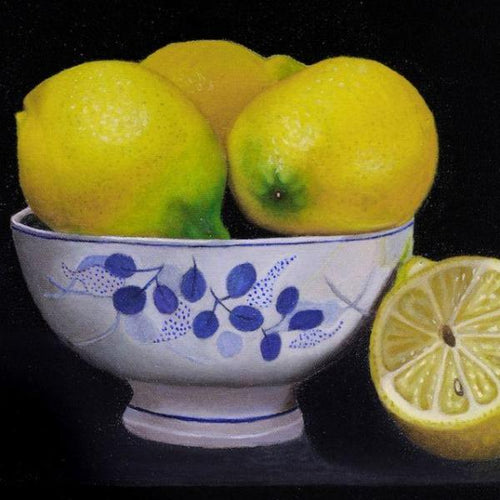 Lemons In a Bowl by Sarasvathy TK