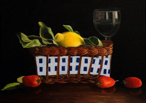 Lemons In A Basket by Sarasvathy TK