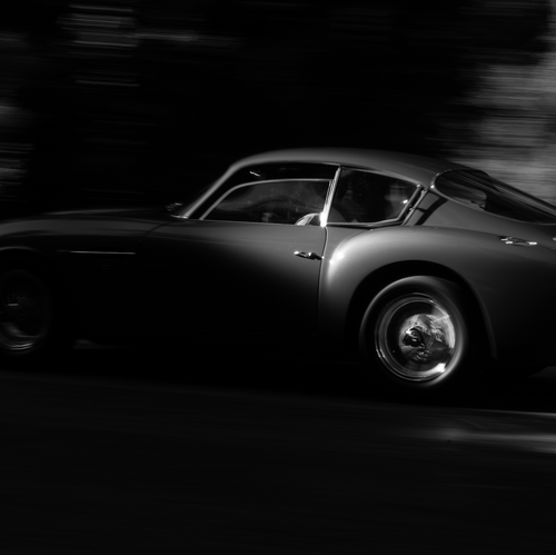 “Aston Martin Zagato DB4”  By Katie Ehrlich, Digital Print