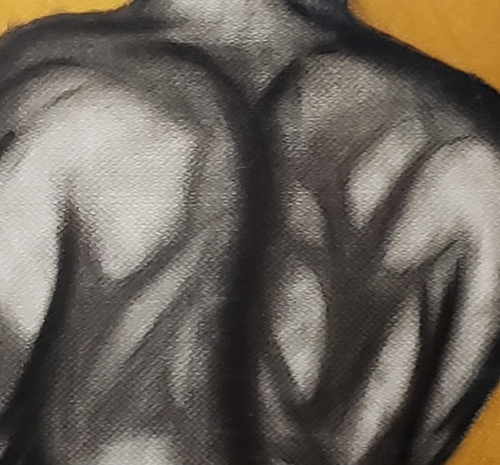“Unedited Strength” By Luc Alain, Acrylic on Canvas