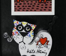 “Keith Haring by UniCAT” by Andrej Kransic, Acrylic