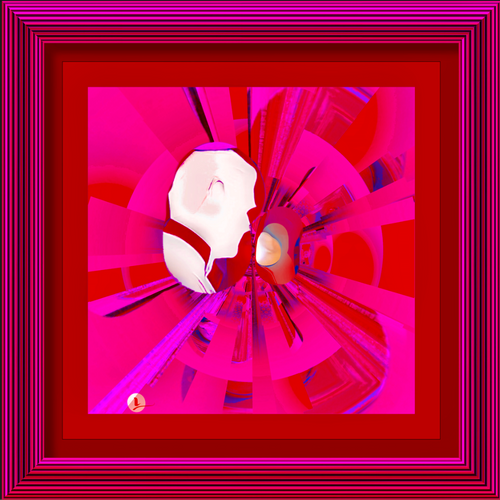MY ANGEL & MY LITTLE HEART No.61 By Kenan Karakus, UV Resistant Photo Paper
