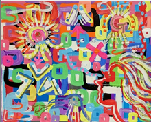Place Time Thoughts Future Life World By Kiyoshi Kujiraoka, Mixed Media On Canvas