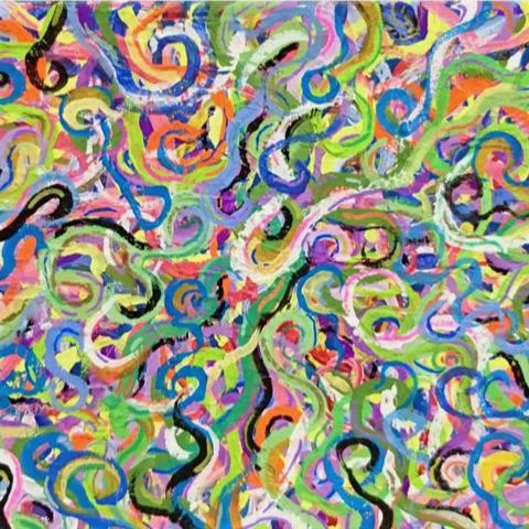 Ivy of Souls By Kiyoshi Kujiraoka, Mixed Media On Canvas