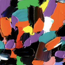 Color Storm by John Kneapler, Acrylic on Canvas
