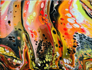 Marblebar by Zahrina Robertson, Contemporary Abstract Acrylic