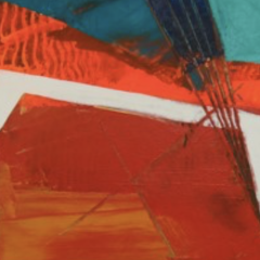 Sunbathing at the Beach by Adel Nasr, Acrylic Piece Stretched on Canvas