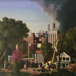 City Sublime by Keith Kattner, Oil on Canvas