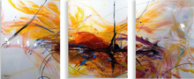 "Rhythm" By Tetyana Bibik, Acrylic on Gallery Canvas