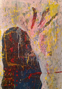 "Net" By Tj Palacios, Multimedia on canvas