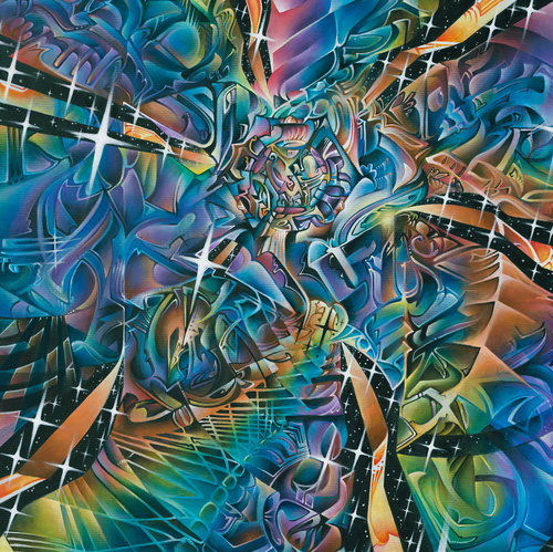 Star Petal by Derek Carpenter, Acrylic on Canvas