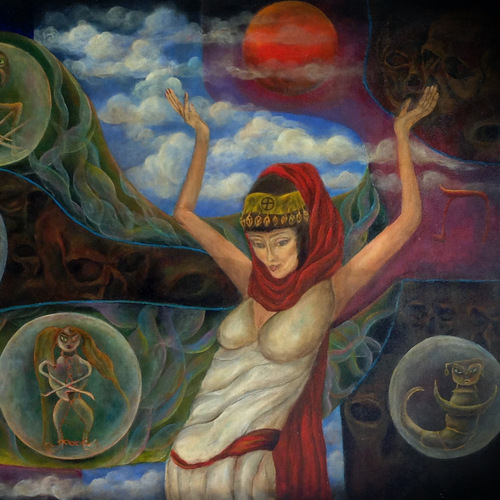 Exalted by Marc Tolud, Acrylic on Canvas