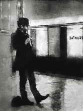 "Kearns Underground" By  Val Peter, Archival Ink Print