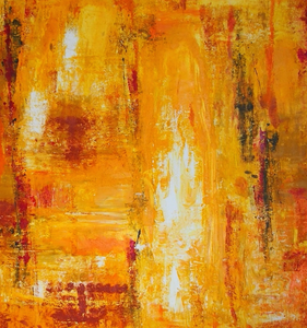 Incandescence #1 by Neelum Nand, Mixed Media on Canvas