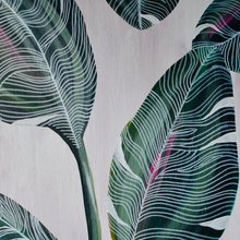 "Banana Leaves" By Meredith Palmer, Acrylic on Canvas
