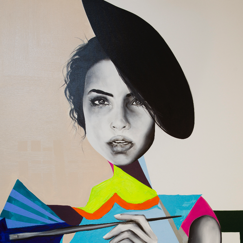 The Painter by Chance Watt, Acrylic on Canvas