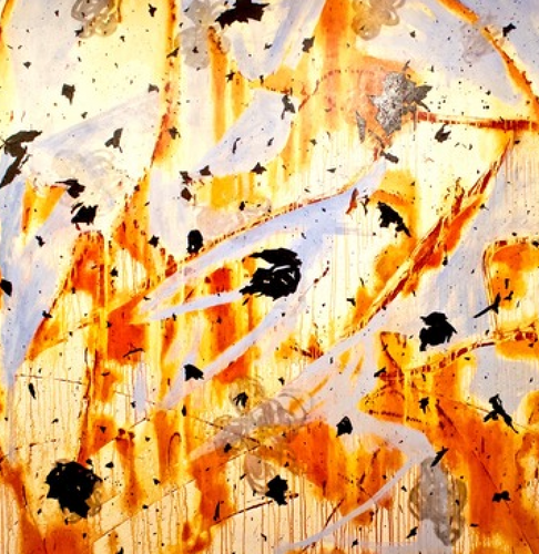 In the Beginning by Liam Roberts, Acrylic on Canvas