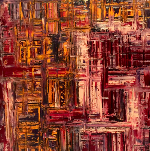 Bonfire of the Vanities by Alex Sobolta, Oil on Canvas