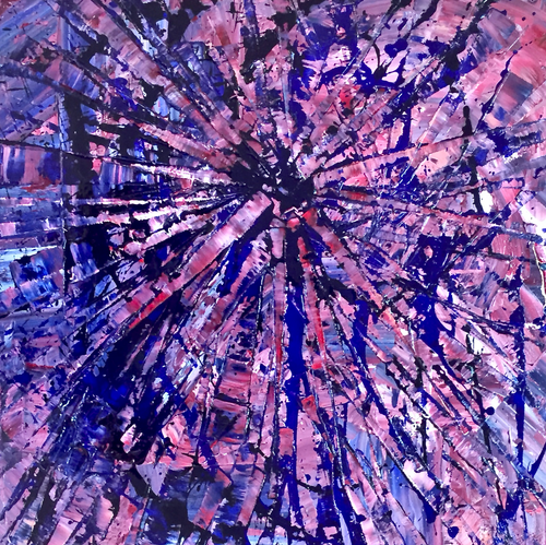 I Simullii by Alex Sobolta, Oil on Canvas