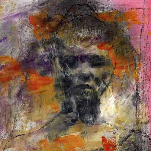 Gina by Cliff Warner, Acrylic and Charcoal on Canvas