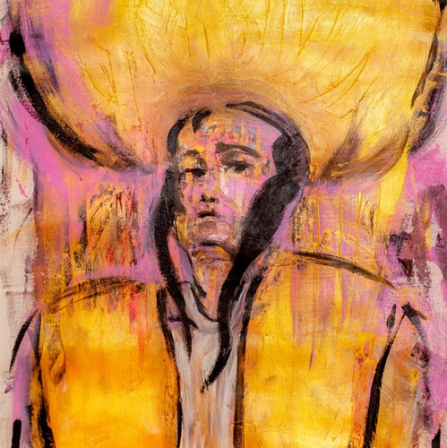 Yanuka by Moshe Ripner, Acrylic on Canvas