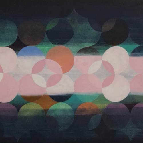 Deconstructed Atmosphere 4 by Carole Freysz Gutierrez, Acrylic on Canvas