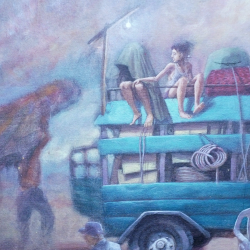 The Journey by Gabriel Rosendo, Acrylic on Canvas