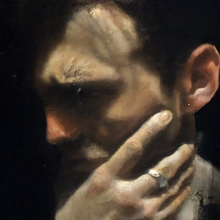 Contemplating by Kyle Torney, Oil on Canvas