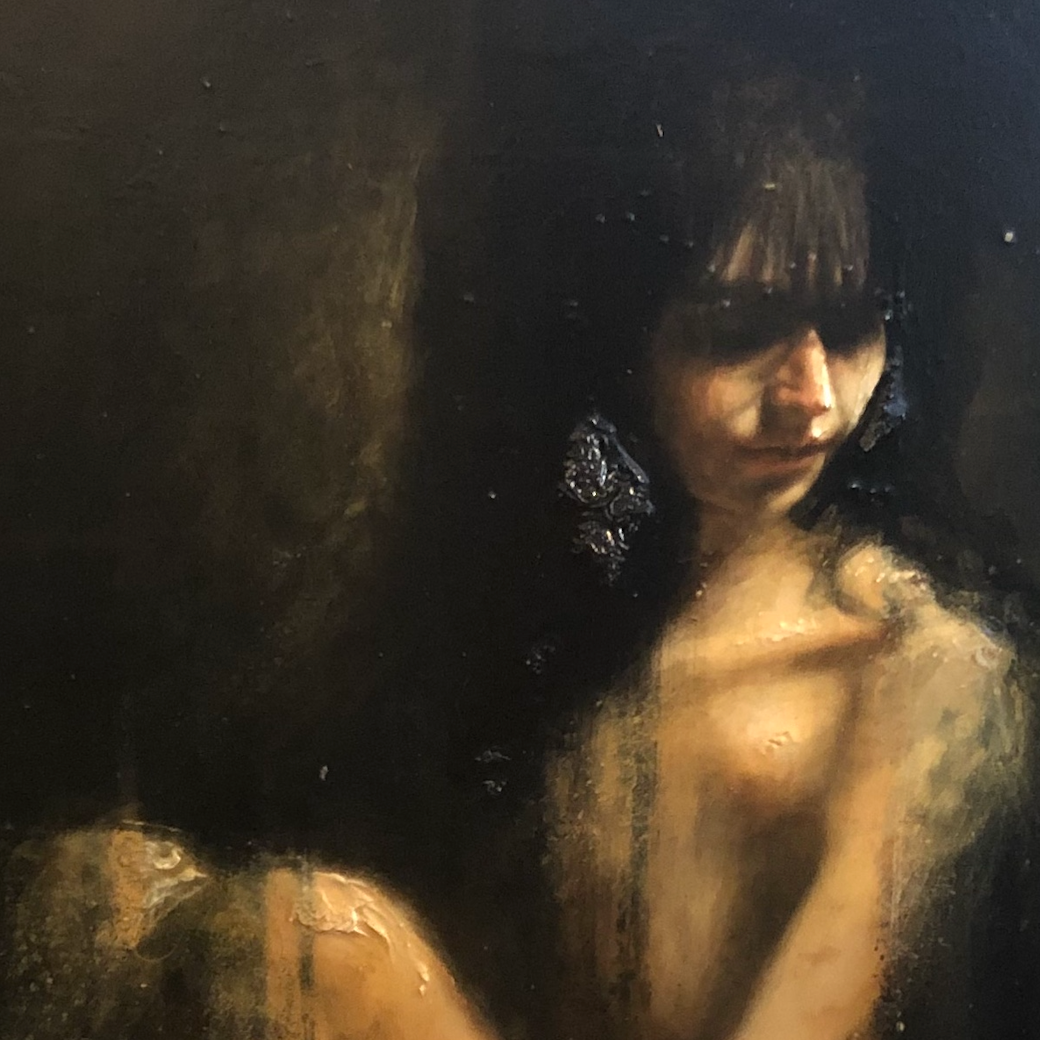 The Philosopher's Muse by Kyle Torney, Oil on Canvas Board