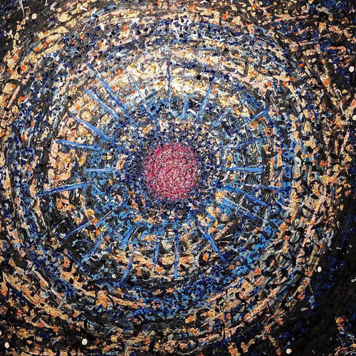 What Are We Here For by Matthew Thomas Burda, Mixed Media on Canvas