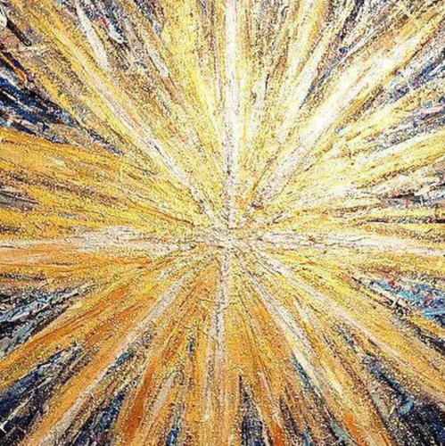 Star Studded by Matthew Thomas Burda, Mixed Media on Canvas