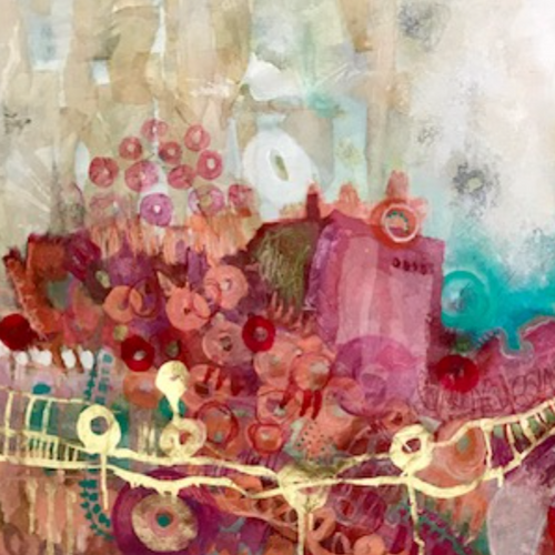 Y Si Fuera Tan Facil by Maria Marta Crespo, Mixed Media on Canvas