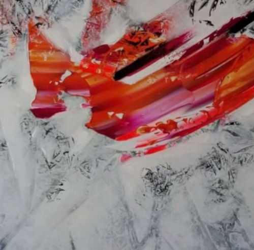 “Aesthetic Mechanism” By Angel Taveras, Acrylic on Canvas