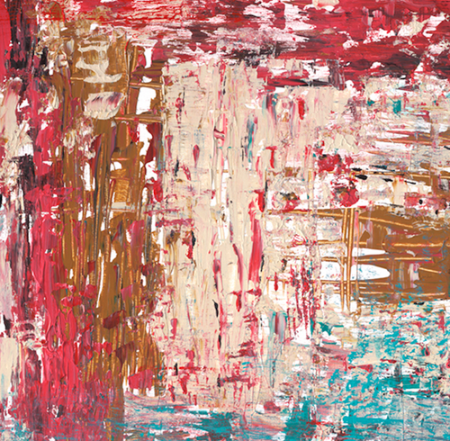 “Secret Door” By Angela Bushman, Acrylic on Wood Panel