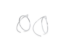 Earrings by Lisa Lesunja, Silver 925 Polished (7582)