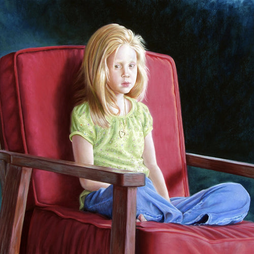 Portrait Briana by Eduardo Santiago, Pastel on Paper