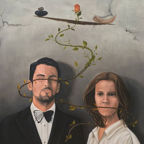 Silence by Beklan Kizilcay, Oil on Canvas