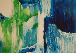 Glacier by Sirenes, Acrylic on Canvas