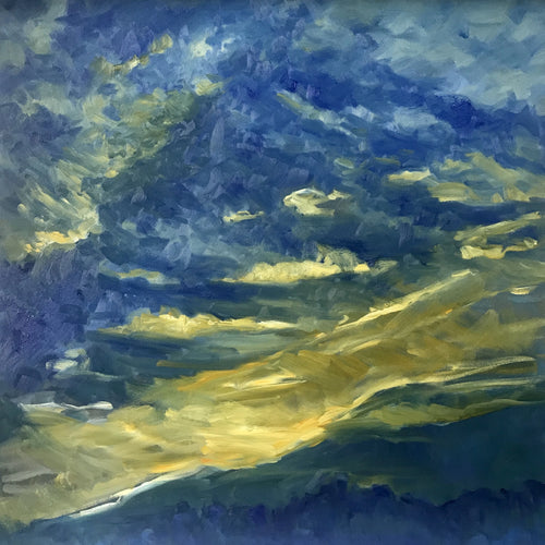 Kiss the Sky by Susan McKenna List, Oil on Canvas