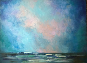 Pink Sky by Susan McKenna List, Oil on Canvas
