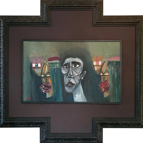 Testigos by German Ortega and Theresa Wachter, Oil on Canvas