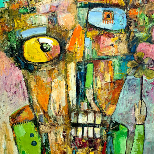 The Dreamer by Anastasiya Kimachenko, Oil on Canvas