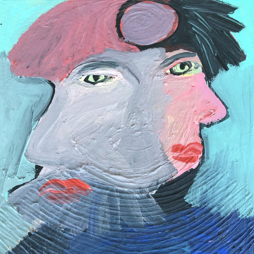 The Other Side of Van Gogh. By Beverley Rosenberg, Acrylic on Wood