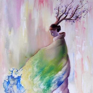 The Bloom by Paola Diaz Silva, Oil on Canvas