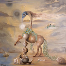 The Encounter with the New World by Magnus Strömberg, Oil on Wood