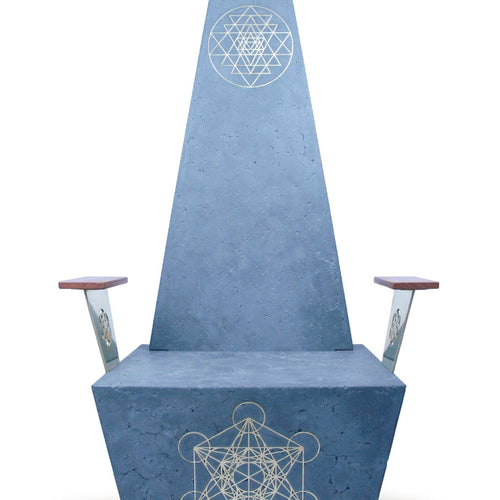 Sacred Geometry Throne by Thomas Lancaster
