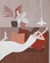 Time on a Couch by Eunbin Jung, Acrylic on Canvas
